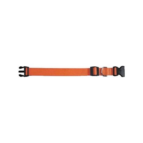 collare per cane cani mod Club lunghezza regolabile 45/70 cm rosso (1/2)