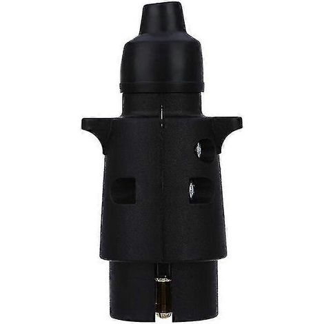 Adaptateur de prise de remorque (1 pièce), prise de remorquage électrique 7 broches mâle et femelle étanche C (1/5)
