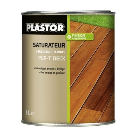 Plastor Saturador Puro para Madera 1 litro - Plastor