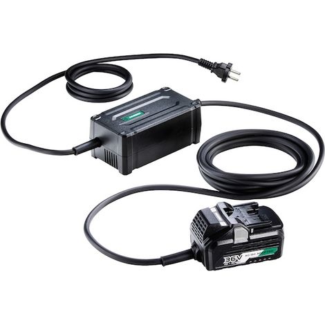 Hikoki – Adaptateur électrique AC/DC 36V – Alimentation 230V – Puissance 2000W – Longueur câble 6m – Compatible machines Multivolt 36V (1/7)