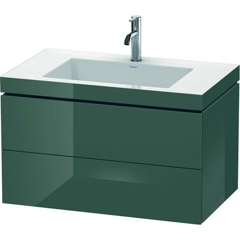 DU WTU L-Cube mit Vero Air 500x800x480mm 1 HL, 2 SchKa, Dolomiti Grey Hochglanz (1/5)