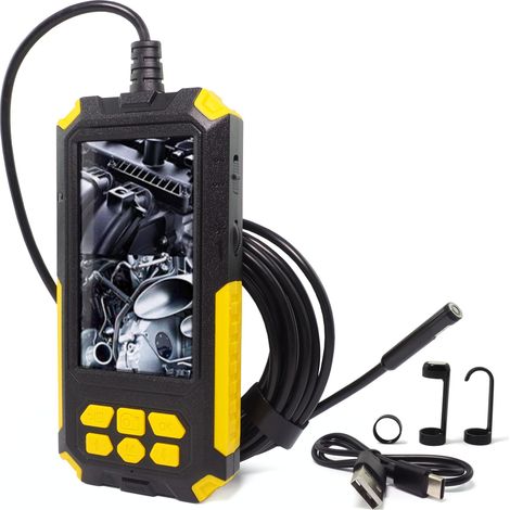 Cámara de inspección endoscópica Inskam P50 con 8+1 LED, cable de 5 m y 2 cámaras Full HD. (1/5)