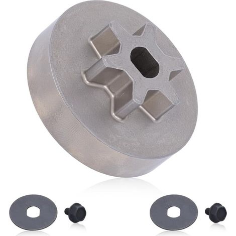 Antriebsritzel für Dewalt DCCS620B, DCCS620P1, DCCS670X1, DCCS690B, DCCS690H1, DCCS690M1, DCCS670B, DCM575 und DCM565 Kettensägen, passive Scheibe mit Schraube und Unterlegscheibe, Ersatzteilnummer 90