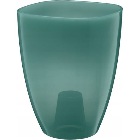 Copertura in plastica trasparente, verde, 1 pz., 12 cm. (1/4)