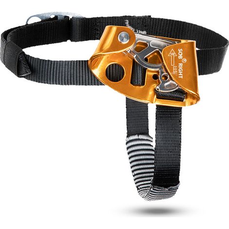 Fuß-Ascender Riser Kletterbaum Baumpfleger Bergsteigen Abseilen Speed-Walking-Ausrüstung Klettergerät für 813mm Seil
