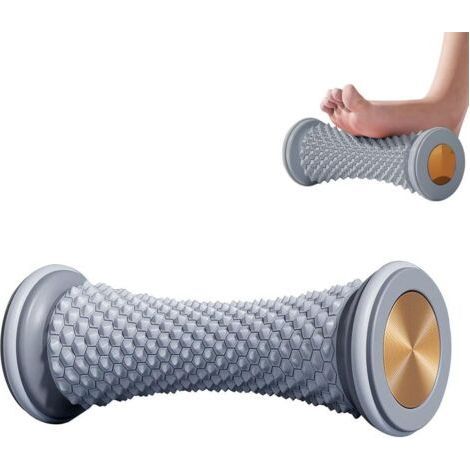 Rouleau Massage Pied pour la Voûte Plantaire du Fascia Relaxer Masseurs Les Pieds Silicone, Rouleaux de Musculaire, Appareil des Réflexologie(Gris) (1/5)
