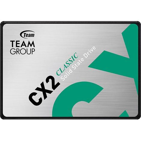 Team Group CX2 - 256 GB - 2.5inch - 520 MB/s - 6 Gbit/s T253X6256G0C101 (1/4)