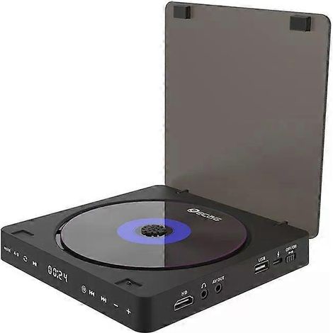 DVD-Player HDMI für Fernseher 1080p Mini HD CD DVD-Player für Zuhause Touch-Sensor HDMI- und AV-Kabel und Controller inklusive DVD (1/4)