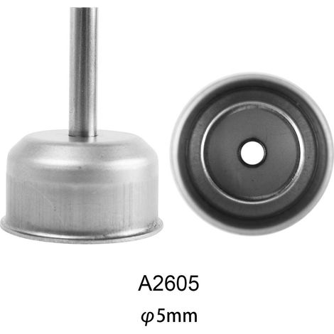 Buse de dessoudage 5mm RS PRO A26, pour Buses de rechange de RS Pro Vent droit de 5 mm pour station d'air chaud ( Prix pour 1 )