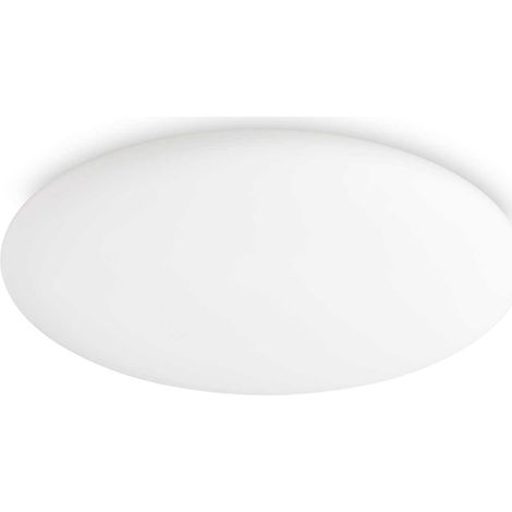 Plafoniera Moderna Level Metallo Bianco Led 37,5W 3000K Luce Calda (1/4)