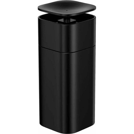 Push-Down-Vakuum-Dosierflasche, Push-Down-Flüssigkeitsdosierflasche für Nagellack und Make-up-Entferner (schwarz) (1/5)