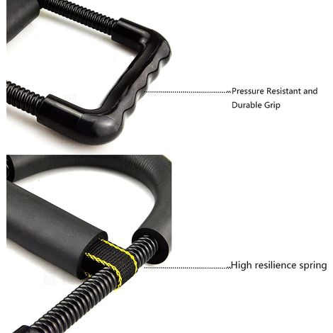 Grip Strength Trainer - Adjustable Hand Exerciser for Arm and Wrist Muscle Strengthening and Rehabilitation - 1 Unit (1/5)