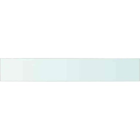 Maison Exclusive - Regalboden Glas Transparent 90x15 cm (1/3)