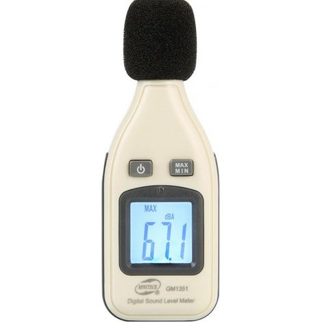 Mini digital sound level meter, portable sound level meter, noise tester, portable volume meter