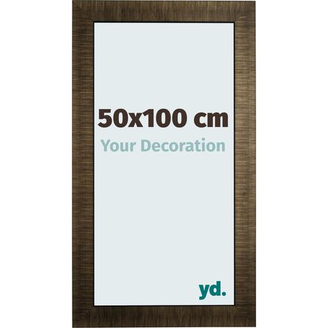 yd. - Cadre photo 50x75 - Champagne Brosse - Bois - Leeds (1/5)