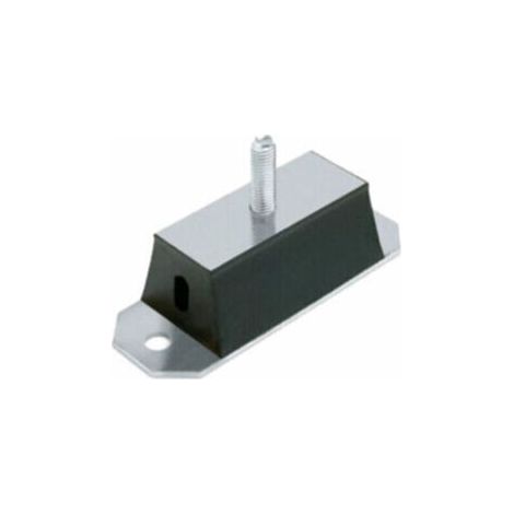 Silent Bloc rectangulaire Male 60X165 à fixer - M12 (1/2)