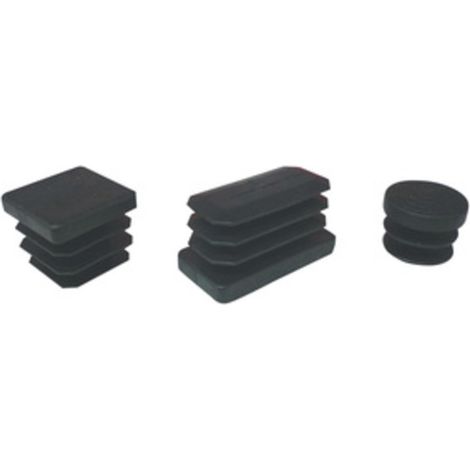 BL PUNTALE ALETTATO 40X40 MM NERO 6 PZ