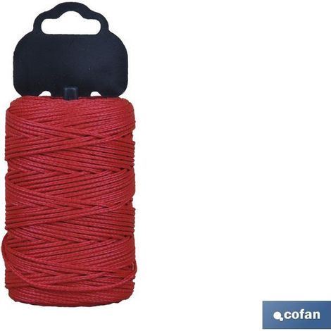 Blíster Trencilla Poli/8842 1.5mm 100 Mts Rojo