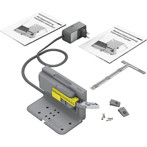 Blum Servo Drive uno für stehende Mülltrennsysteme - lässt die Abfalleimer herausfahren, staubgrau (1/4)