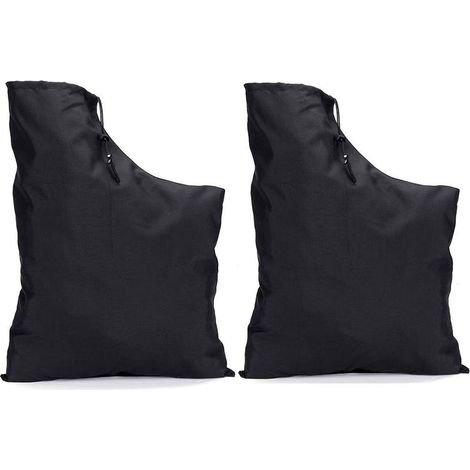 2 bolsas para soplador de hojas, bolsa de almacenamiento de repuesto para soplador de hojas, bolsa para recoger hojas con base con cremallera. (1/5)