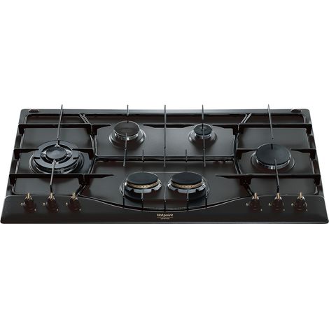 Hotpoint Ariston Piano cottura a gas PHN 960MST (AN) R/HA. Colore del prodotto: Antracite, Posizionamento dell'apparecchio: Da incasso, Dimensione della larghezza del piano cottur... - PHN960MSTANR/HA