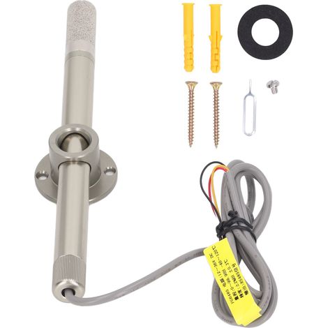 RS485-Feuchtigkeits- und Temperatursensor, Wandmontage für Innen- und Außenbereich, hohe Genauigkeit, industrielle Anwendung, 12–36 V DC-Stromversorgung (1/5)