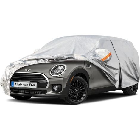 Autoabdeckung wasserdicht atmungsaktiv für Mini Clubman F54 2015-2024 Silber (1/5)