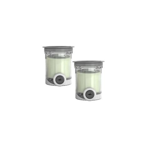 Pot et Couvercle pour Ninja Swirl by CREAMi Sorbetière et machine à glaces, Lot de 2 Bol Bacs à Crème Glacée pour Ninja Creamy NC701EU NC701 NC700 Série, Sans BPA et Lavable au Lave-Vaisselle