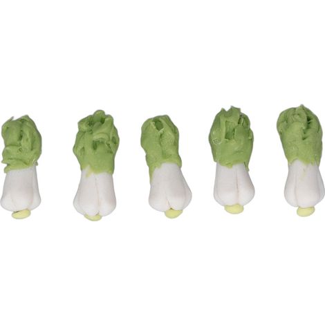 5 pièces Mini Légumes Réalistes Chou Chinois 1:12 Maison de Poupée Décor Accessoire Mignon Enfants (1/5)