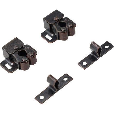 Serrure à double rouleau robuste en acier inoxydable, couleur (1/5)