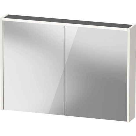 Duravit D-Code Spiegelschrank, Steckdose Typ F (EU, DE), 2 Türen, (1/2)