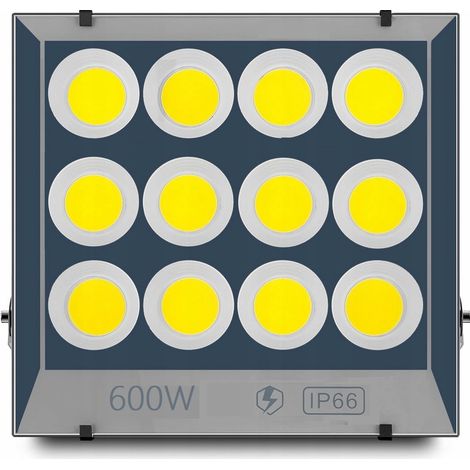 Halogen-LED-Außenleuchte für Garten, Garage, Baustelle, Halle, 600 W, wasserdicht (1/5)