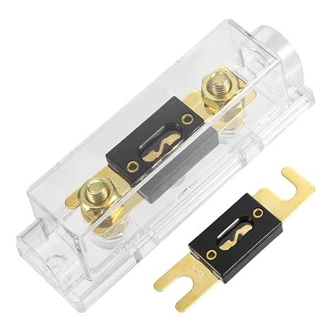 Car Audio Gauge In-Line ANL Fuse Bracket Set with 2pcs 125A Fuse (1/5)