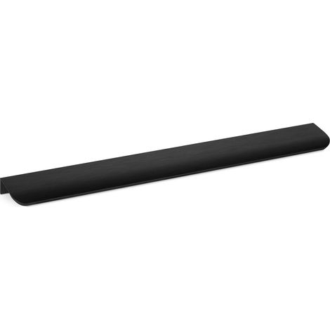 Griffleiste BLANKETT TOMMY Aluminium schwarz gebürstet, 1 Stück 350 x 18 x 42 mm (1/4)