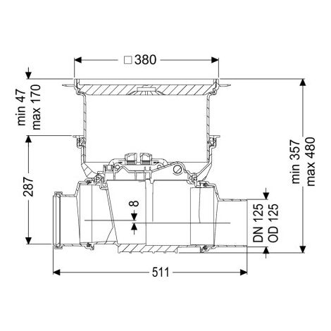 KESSEL 700125.10X Tuyau de nettoyage Staufix