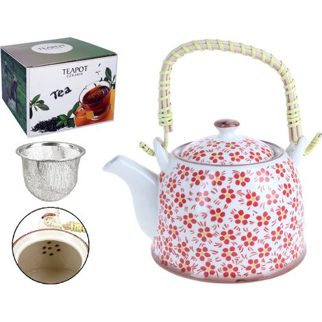 Bollitore in ceramica con infusore