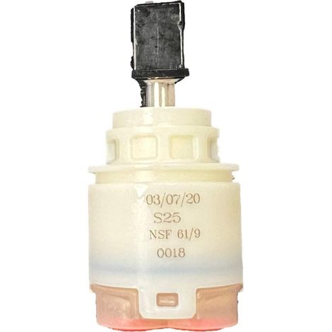 Cartucho de disco cerámico Ø 25 para grifos monomando, versión "abierta" Hydroplast S25 Cartucho (1/3)
