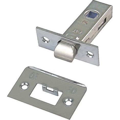 AMIG picaporte embutir 6-35 cromado , Para embutir en puertas de madera Distancia al cuadradillo,35mm Cuadradillo de 8mmAcero niquelado. (1/2)