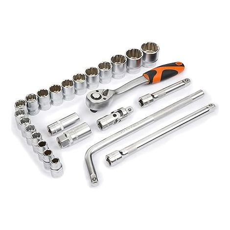 Set chiavi a bussola kendo in valigetta 26 pezzi (1/3)