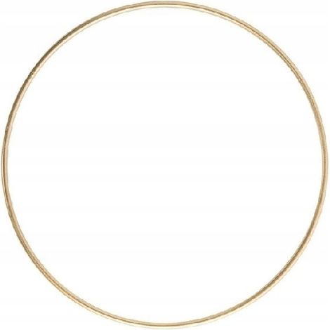 Cercle en métal 20 cm, or, 1 pc. (1/5)