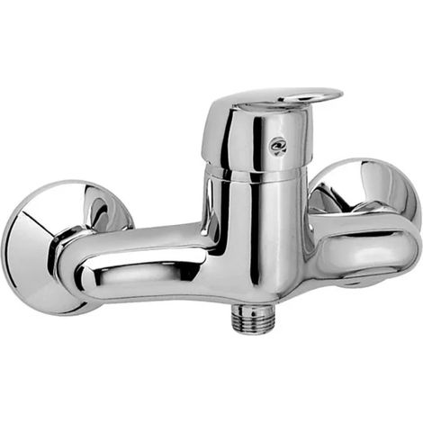 RUBINETTO MISCELATORE MONOCOMANDO ESTERNO DOCCIA SERIE KAPPA C/ATTACCO DUPLEX E FLESSIBILE 1,5MT   RUBINETTERIE EURORAMA S.P.A.