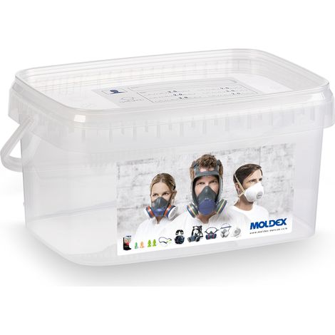 BOITE STOCKAGE POUR DEMI-MASQUES 5000/7000/8000 - MOLDEX - 799501