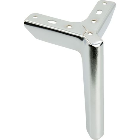 Pata de mueble Anchor Loft, cromo plata, altura 15 cm (1/5)