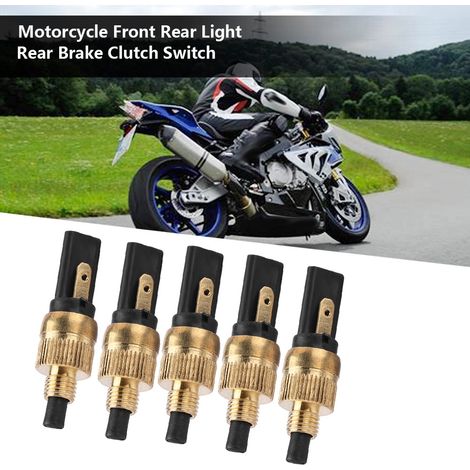5 Pcs Interrupteur de Frein et Embrayage pour Phares Avant et Arrière de Moto (1/5)