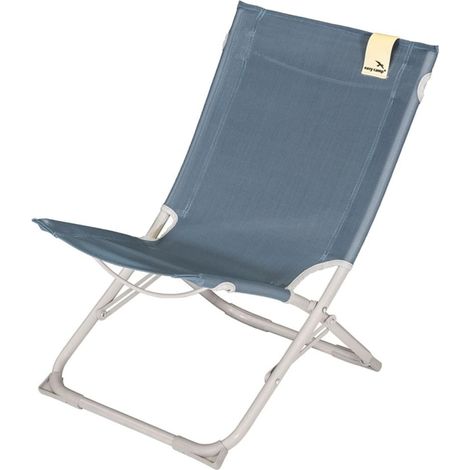 Chaise de camping moderne et de qualité Bleue (1/2)