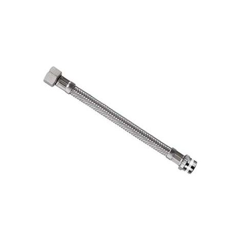 FLESSIBILE INOX PARIGI M1/2 - F1/2 FLEXCORE- - M 1/2 F 1/2 cm.25 - 5 pezzi PARIGI