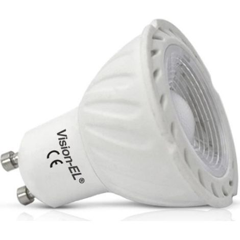 Ampoule LED - VISION-EL - 6W GU10 - 6000K - 38° - Dimmable