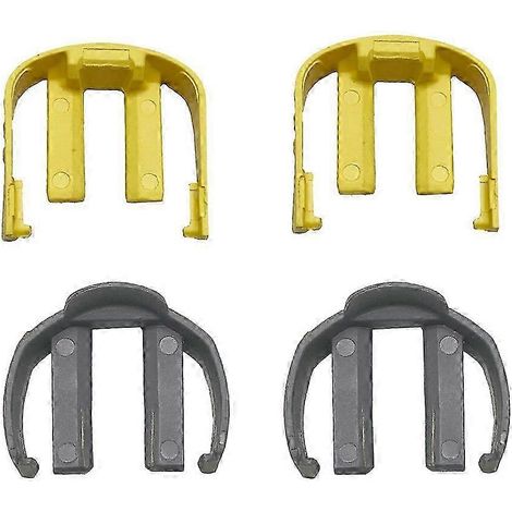 Collier de serrage en C jaune et gris pour flexible de gâchette Karcher K2 K3 K7 (1/5)