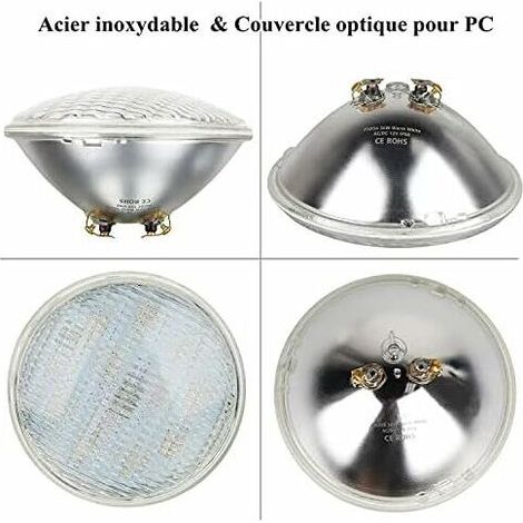 Proiettore LED PAR56 luce calda 35W per piscine, fontane e acquari (12V AC/DC) (1/3)