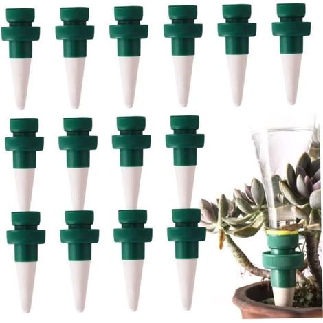 15 pièces arrosage Automatique Piquet Plante Bouteille Adaptateur Plante arrosage Dispositif pour Plante arrosage Automatique (1/4)